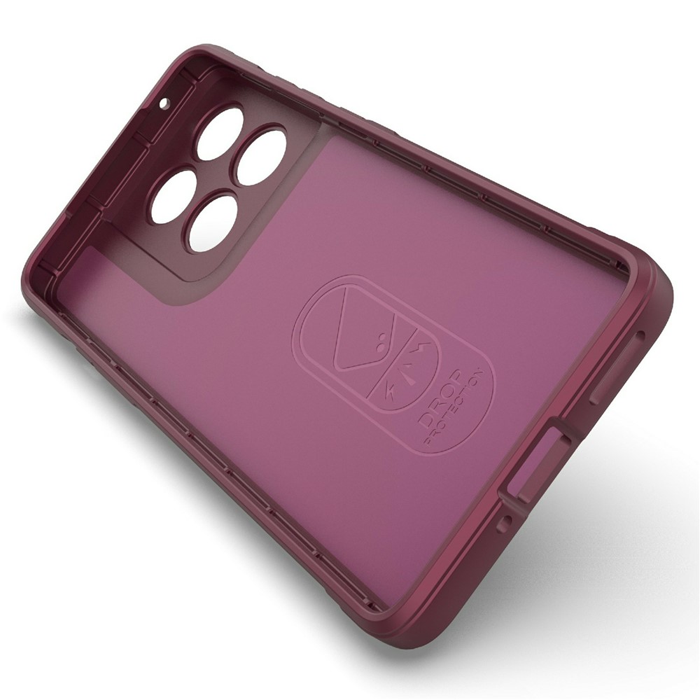  Motorola Edge 60 Pro Skal Magic Shield Vinröd - Teknikhallen.se