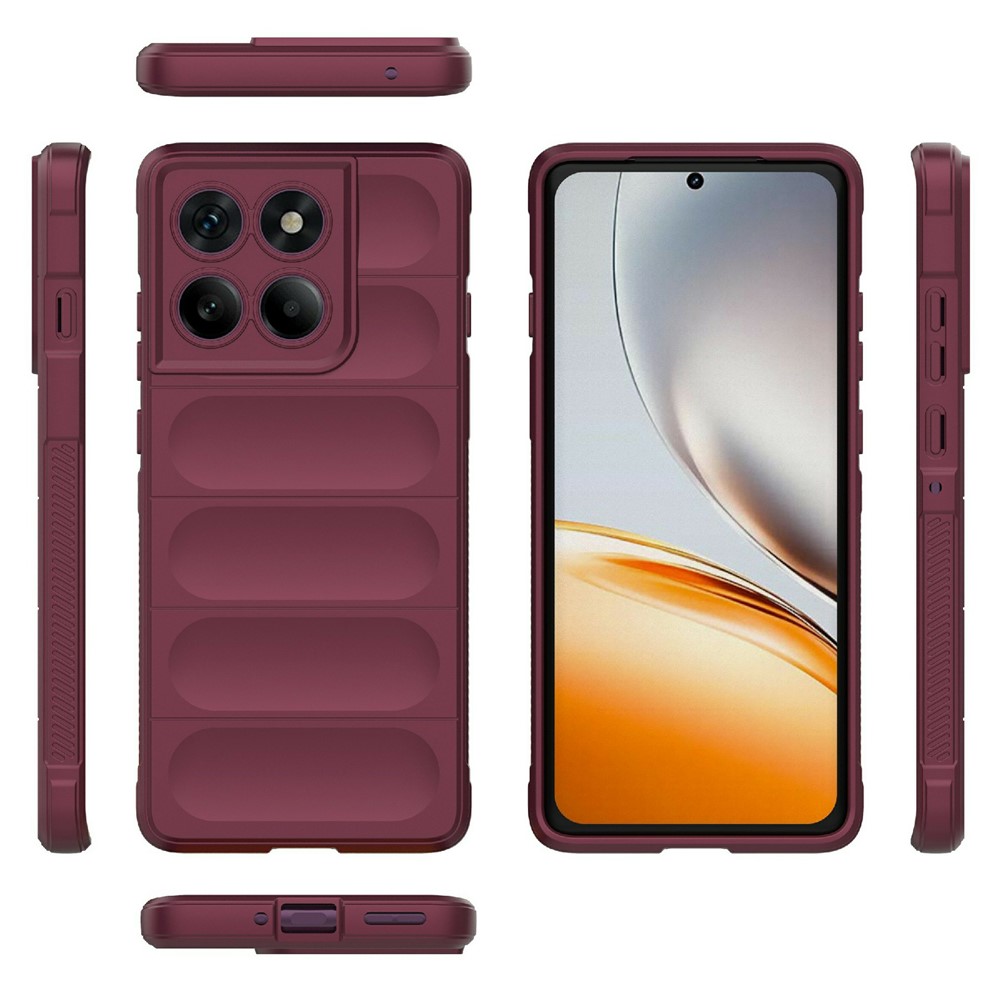  Motorola Edge 60 Pro Skal Magic Shield Vinröd - Teknikhallen.se