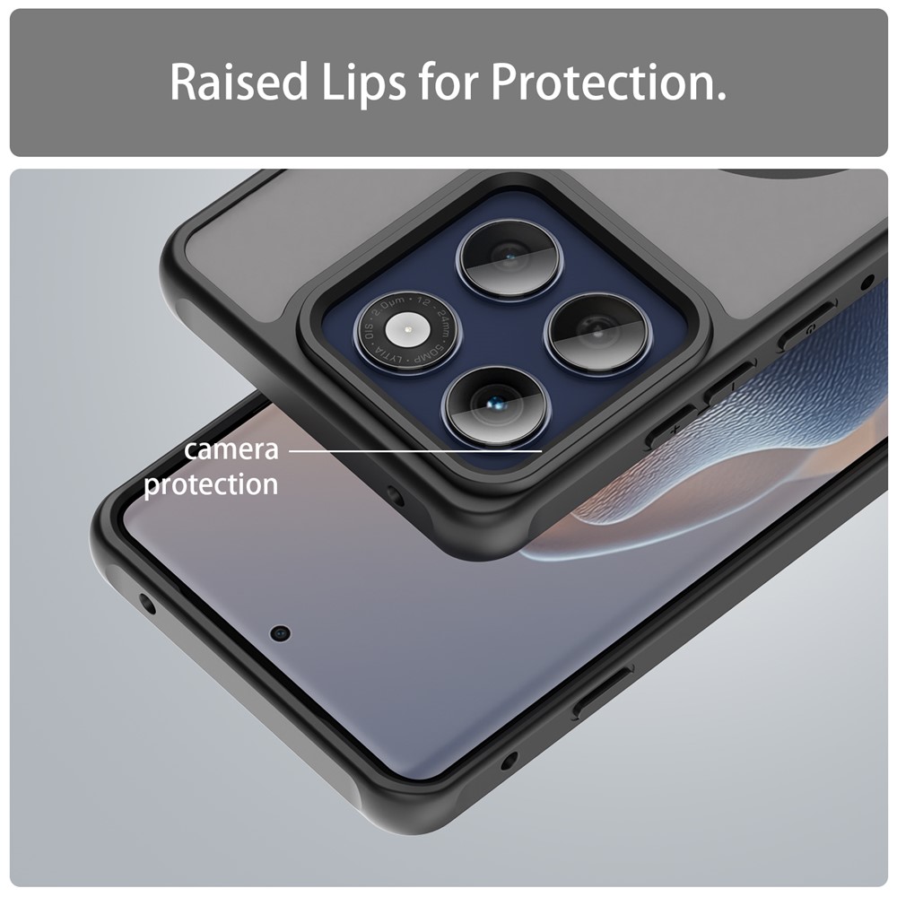  Motorola Edge 60 Pro Skal MagSafe Hybrid Svart - Teknikhallen.se