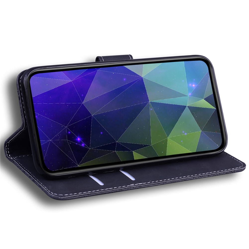  Sony Xperia 10 VII Fodral Läder Svart - Teknikhallen.se