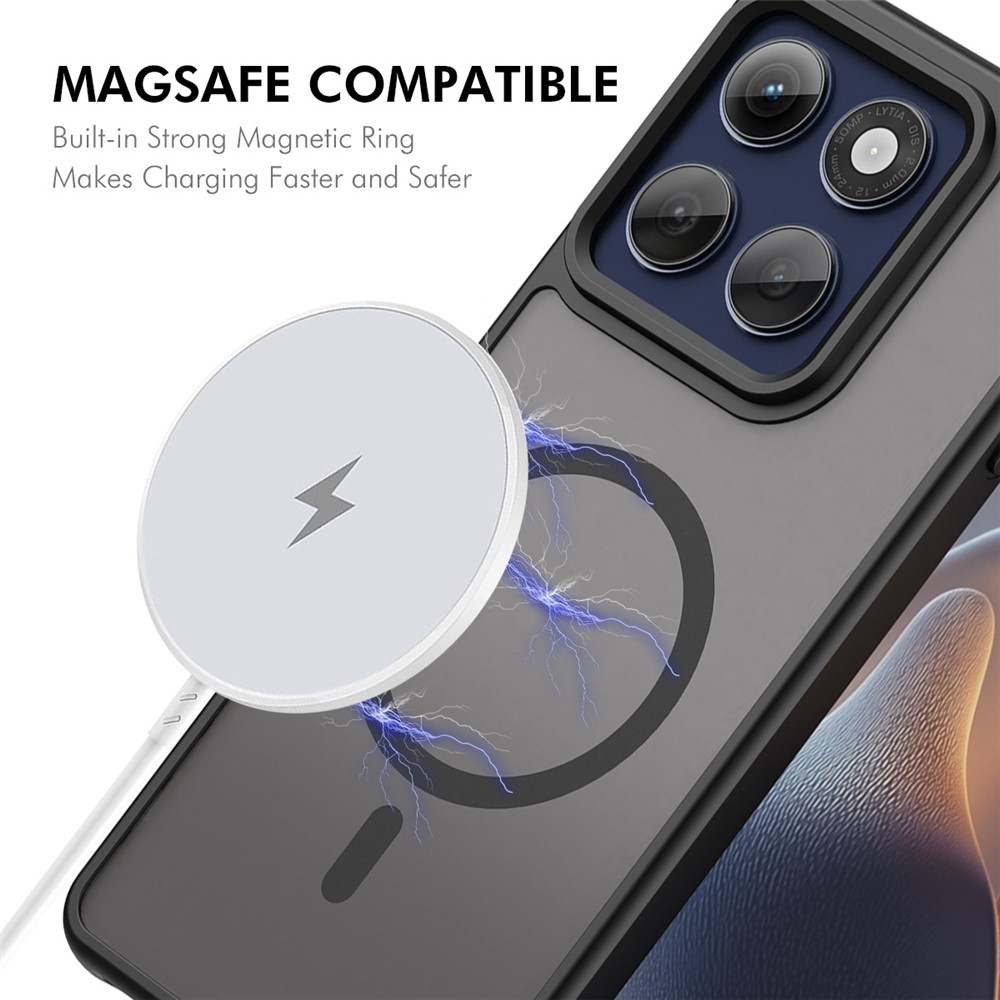 ENKAY ENKAY Motorola Edge 60 Pro Skal MagSafe Inkl. Skärmskydd - Teknikhallen.se