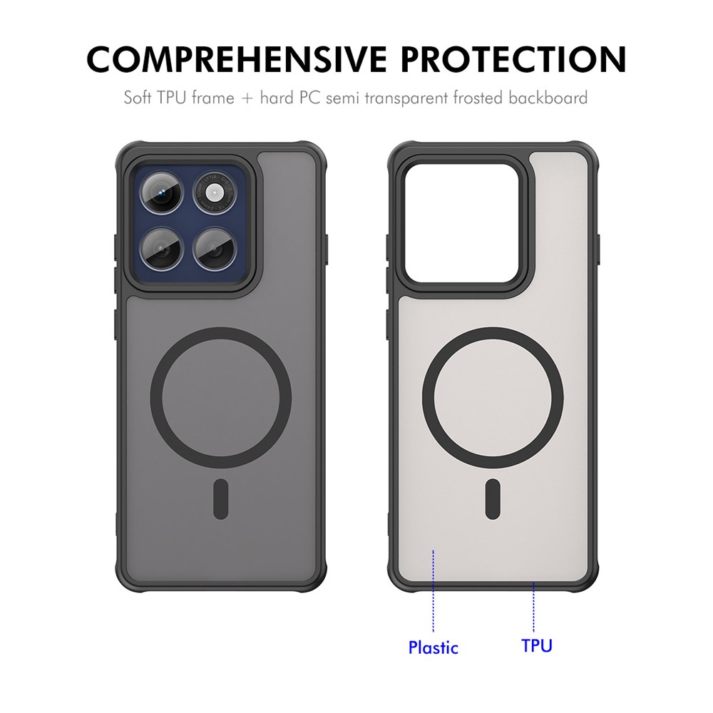 ENKAY ENKAY Motorola Edge 60 Pro Skal MagSafe Inkl. Skärmskydd - Teknikhallen.se