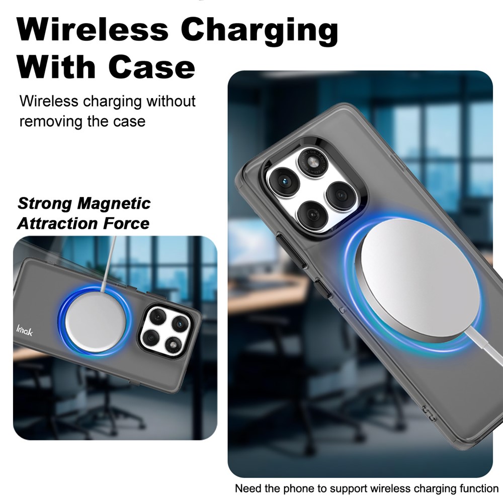 IMAK IMAK Motorola Edge 60 Pro Skal MagSafe Anti Drop Svart - Teknikhallen.se