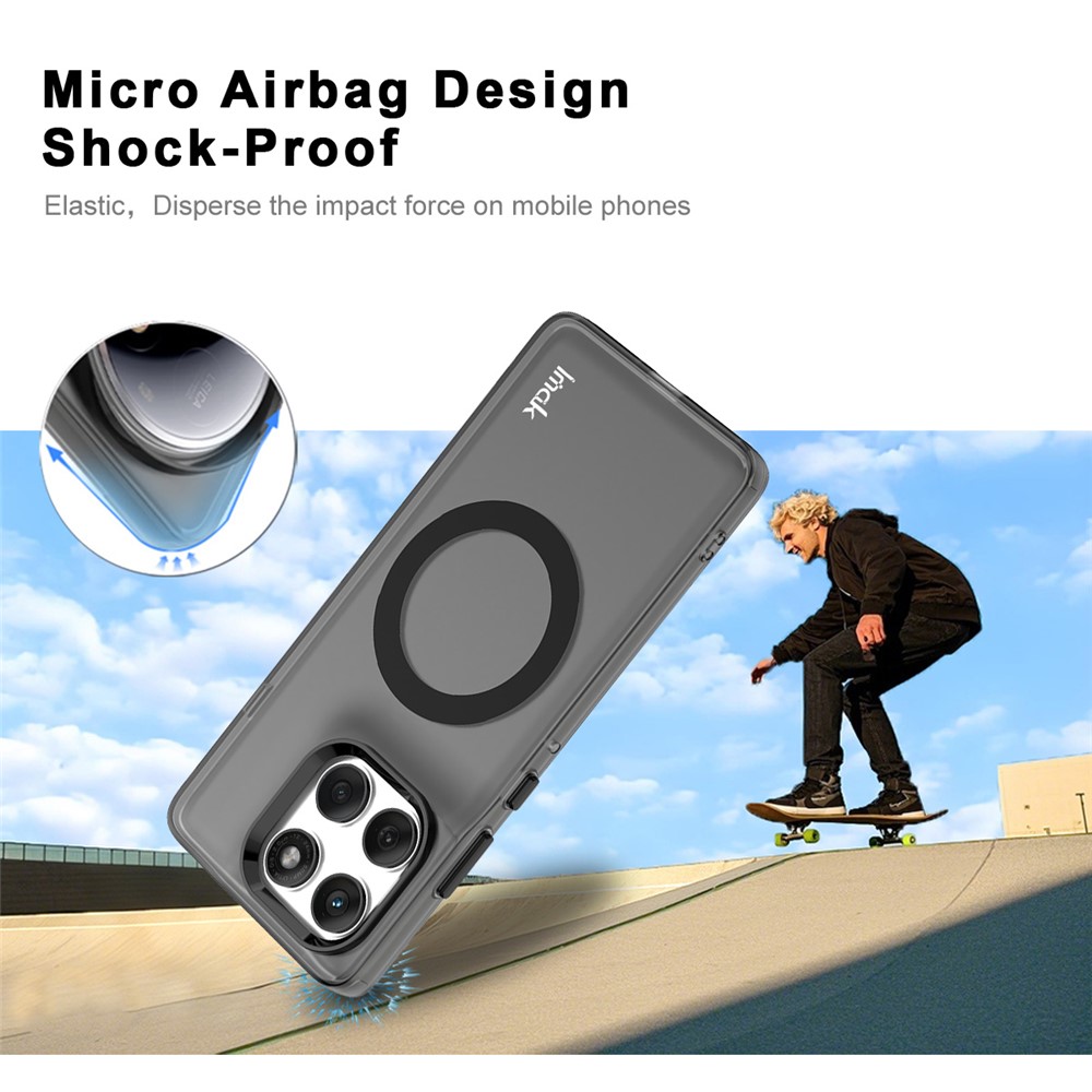 IMAK IMAK Motorola Edge 60 Pro Skal MagSafe Anti Drop Svart - Teknikhallen.se