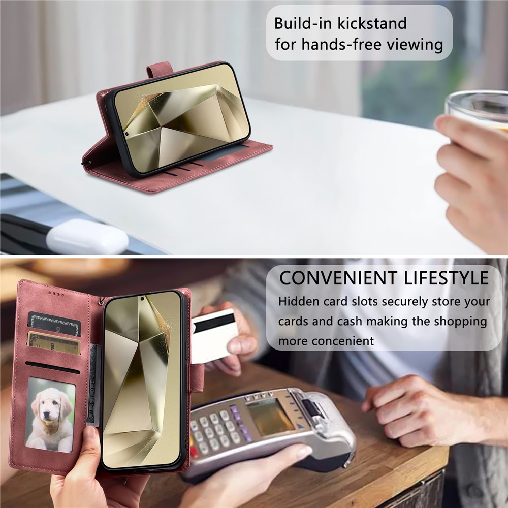  Samsung Galaxy A27 Fodral Mandala Läder Rosa - Teknikhallen.se