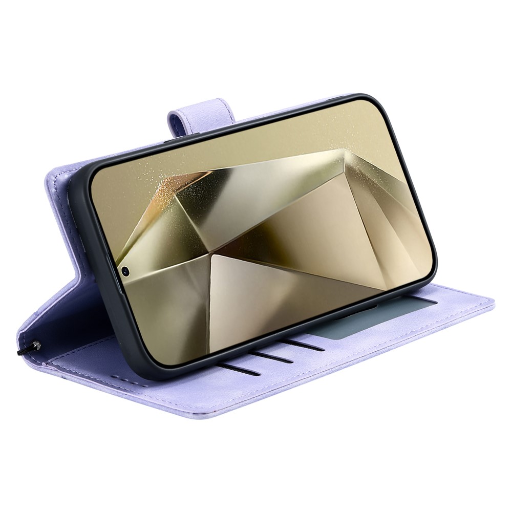  Samsung Galaxy A27 Fodral Mandala Läder Lila - Teknikhallen.se