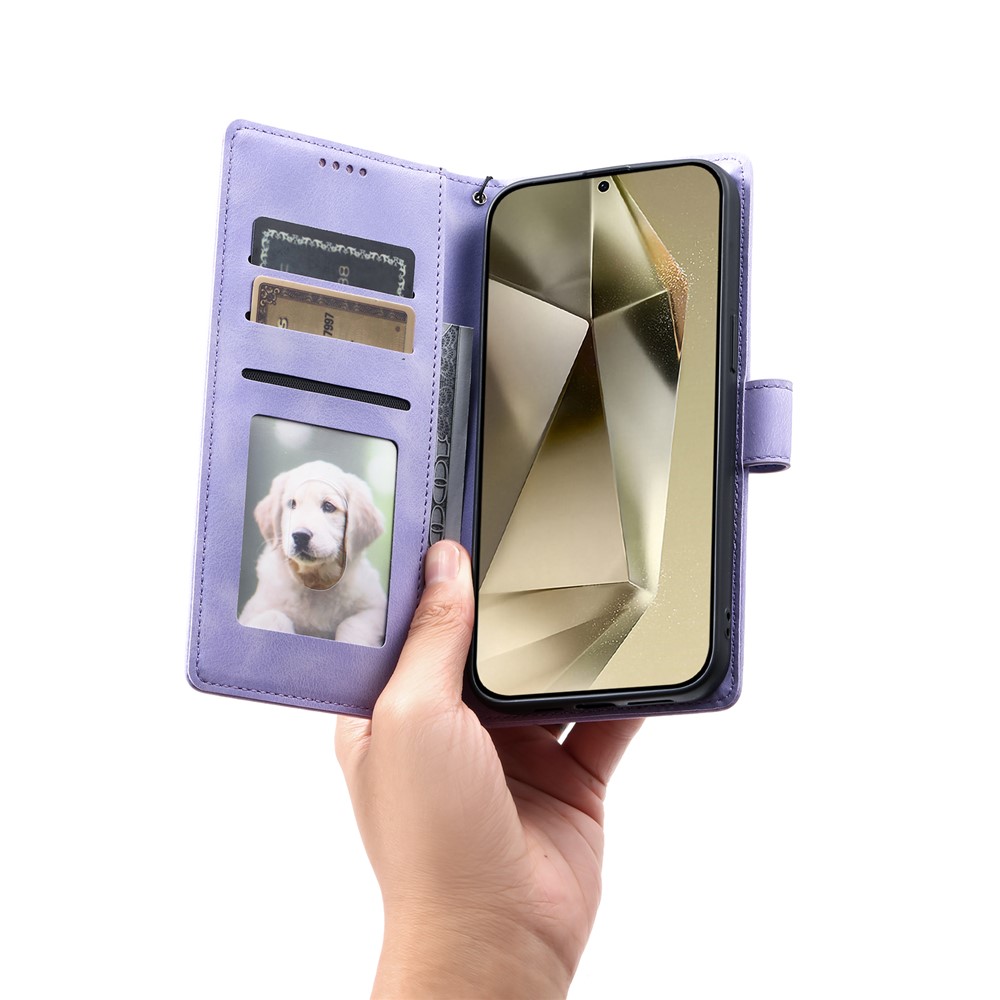  Samsung Galaxy A27 Fodral Mandala Läder Lila - Teknikhallen.se