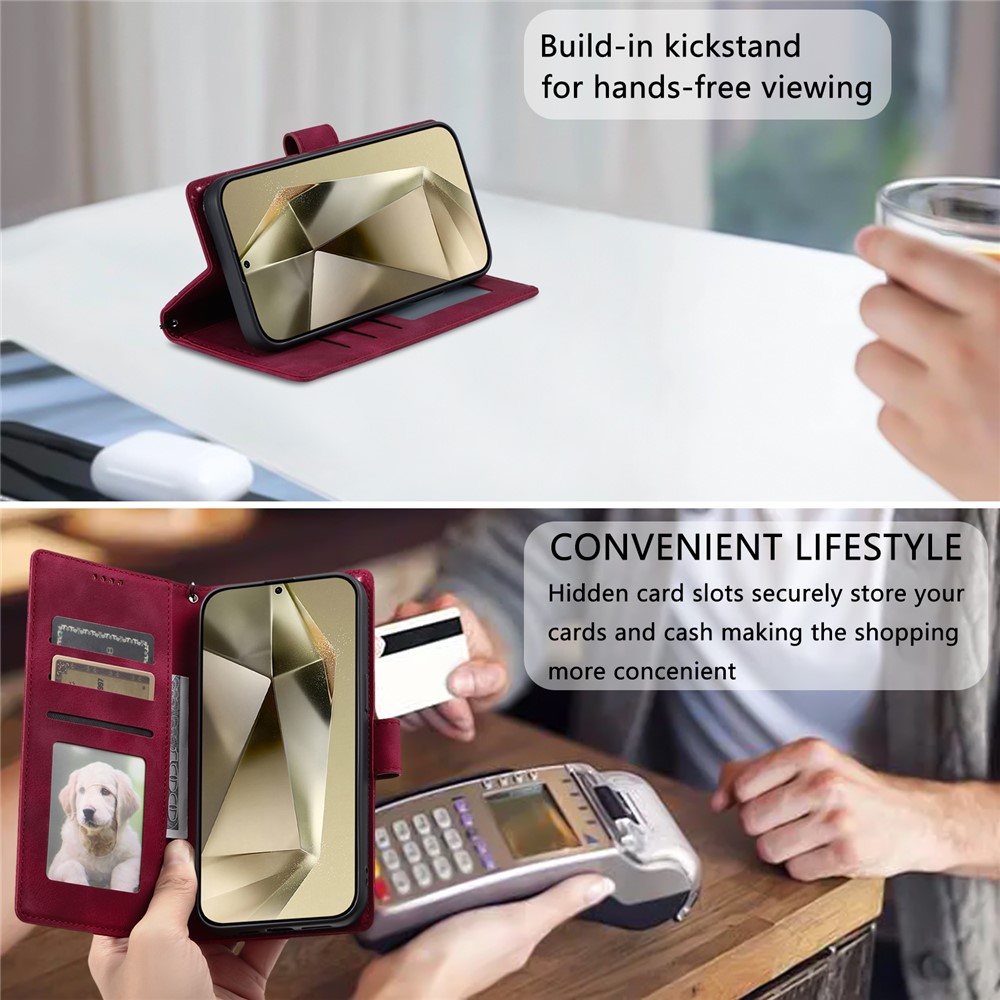  Samsung Galaxy A27 Fodral Mandala Läder Rosa - Teknikhallen.se