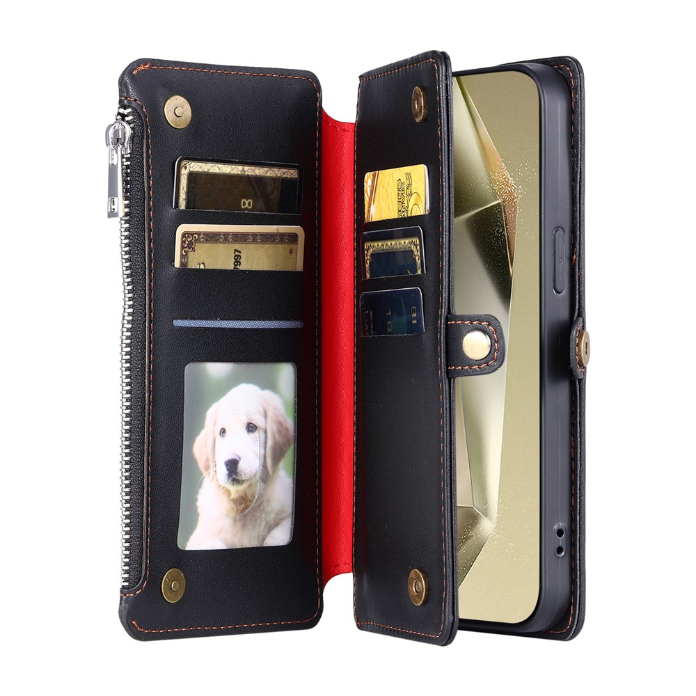  Samsung Galaxy A27 Fodral Multifunktionellt Svart - Teknikhallen.se