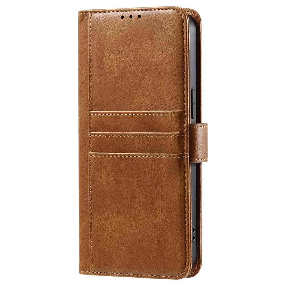  Samsung Galaxy A27 Fodral Läder Brun - Teknikhallen.se