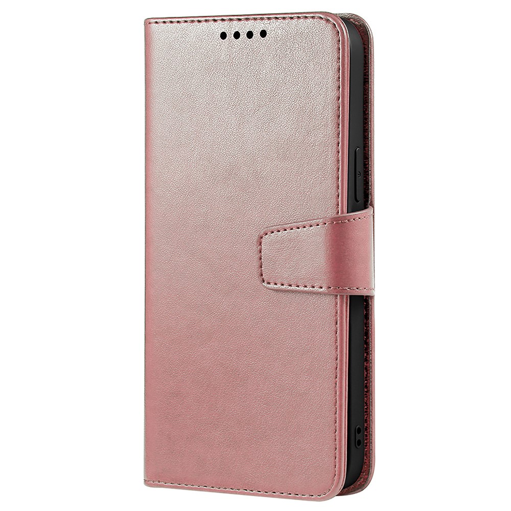  Samsung Galaxy A27 Fodral Läder Roséguld - Teknikhallen.se