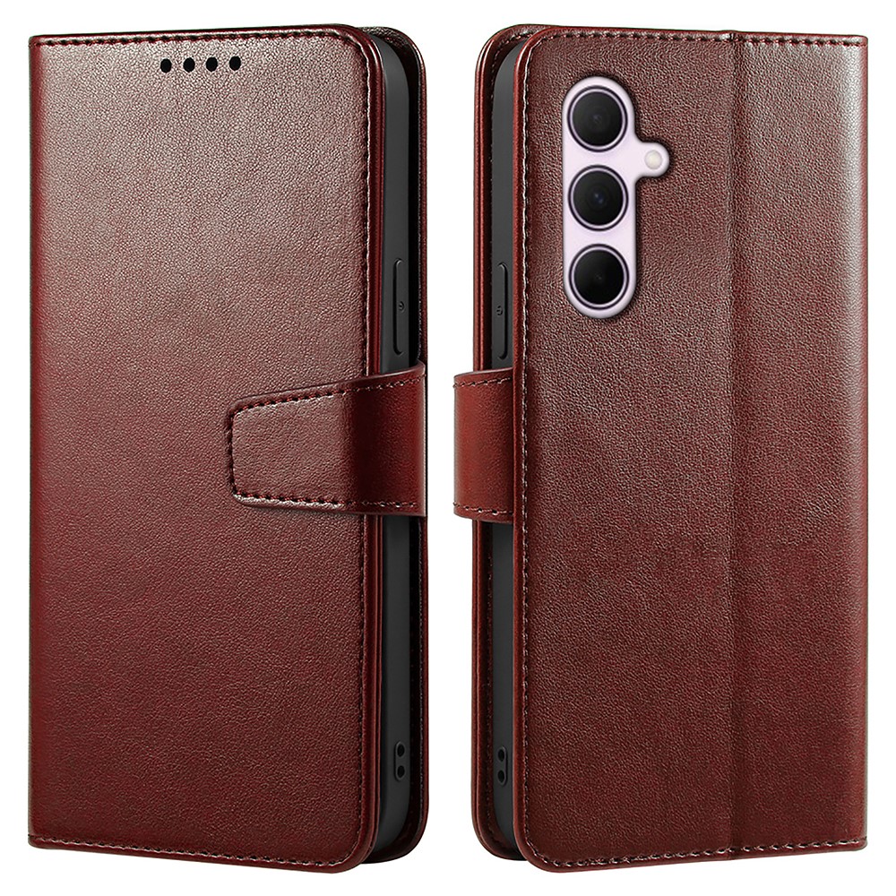  Samsung Galaxy A27 Fodral Läder Brun - Teknikhallen.se