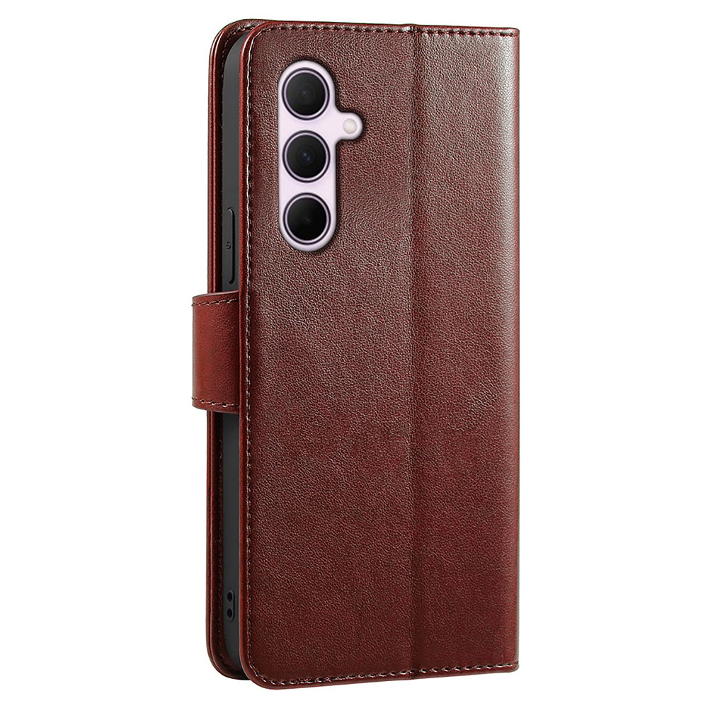  Samsung Galaxy A27 Fodral Läder Brun - Teknikhallen.se