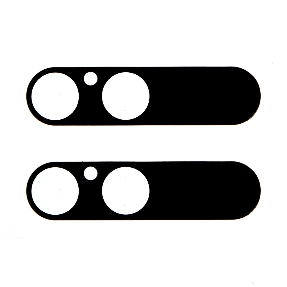  Sony Xperia 10 VII 2-PACK Linsskydd Härdat Glas Svart - Teknikhallen.se