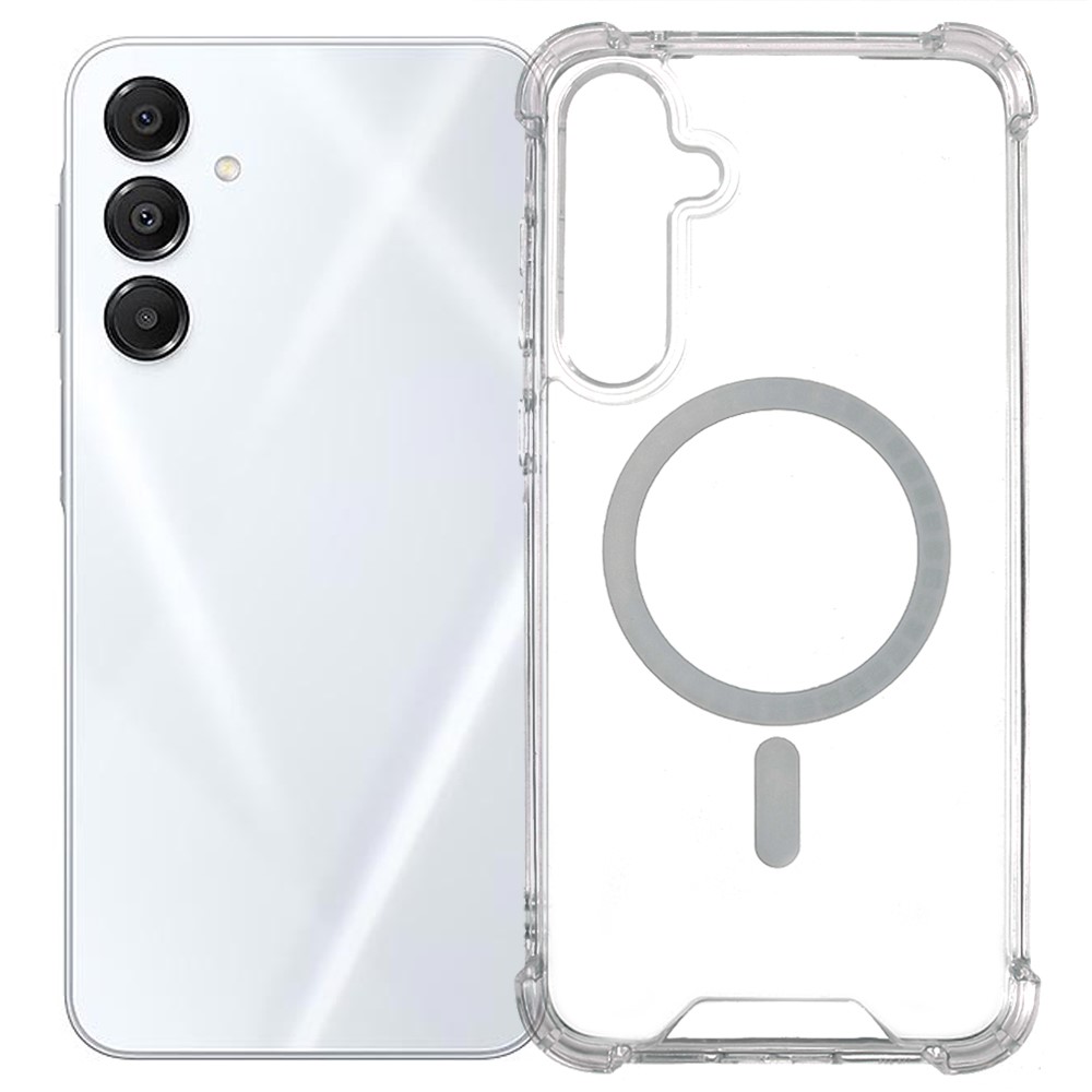  Samsung Galaxy A17 / A16 Skal MagSafe Shookproof Transparent - Teknikhallen.se