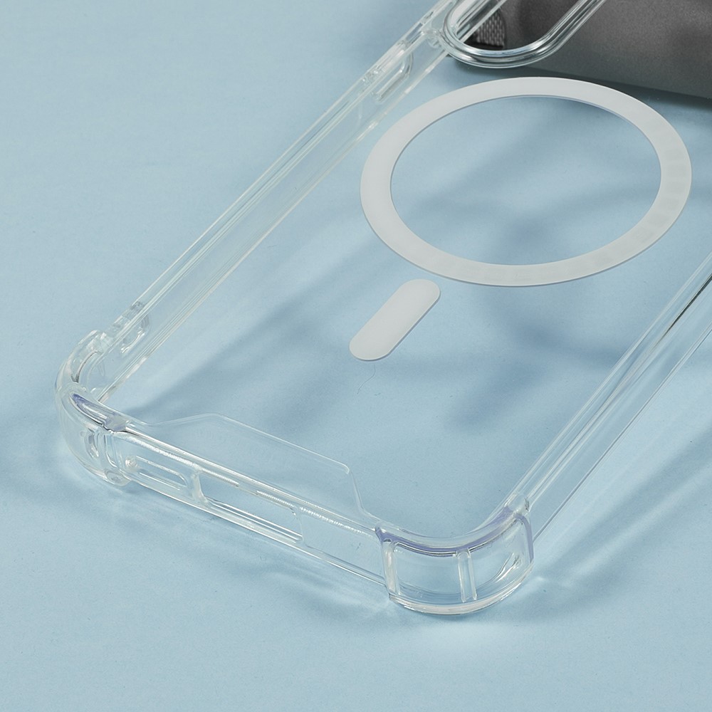  Samsung Galaxy A17 / A16 Skal MagSafe Shookproof Transparent - Teknikhallen.se