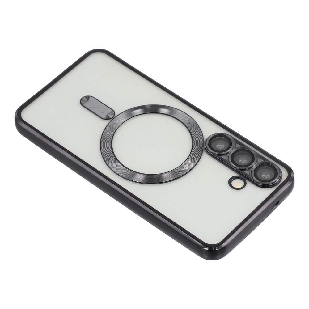  Galaxy S26 Plus Skal MagSafe Electroplated TPU Svart - Teknikhallen.se