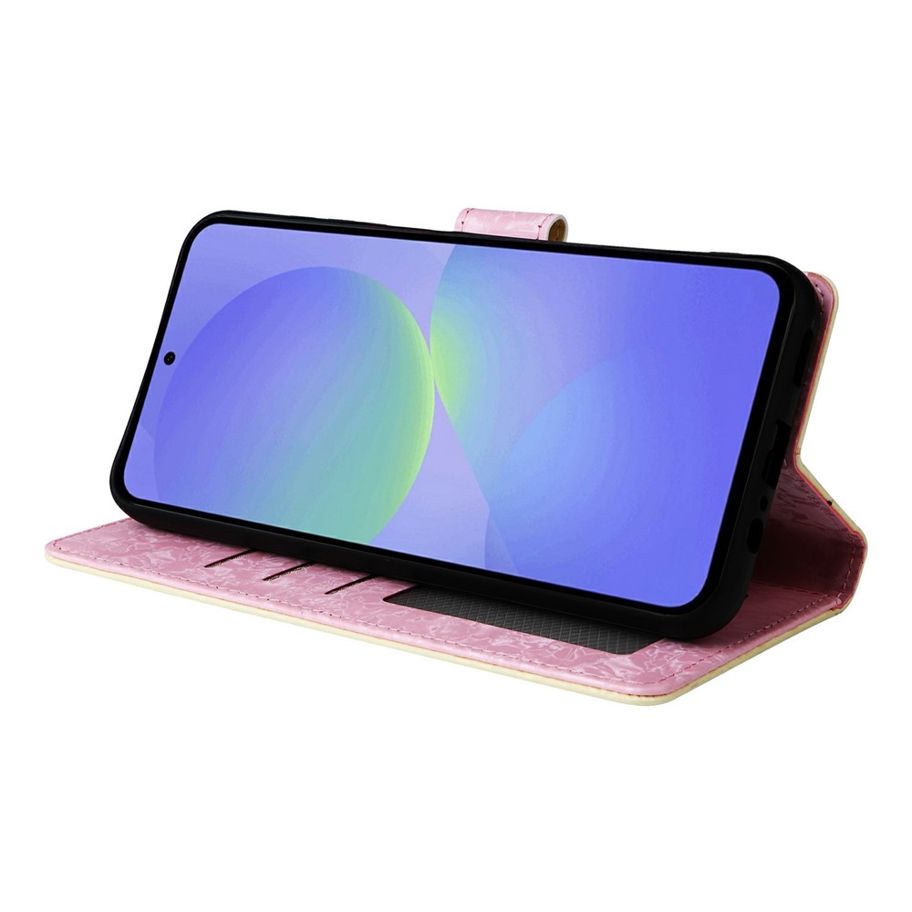  Samsung Galaxy A37 5G Fodral RFID Läder Yellow Daisy - Teknikhallen.se