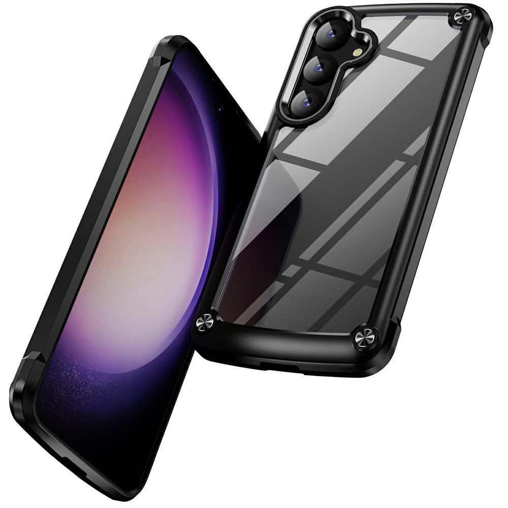  Samsung Galaxy S26 Skal Shockproof Hybrid Svart - Teknikhallen.se