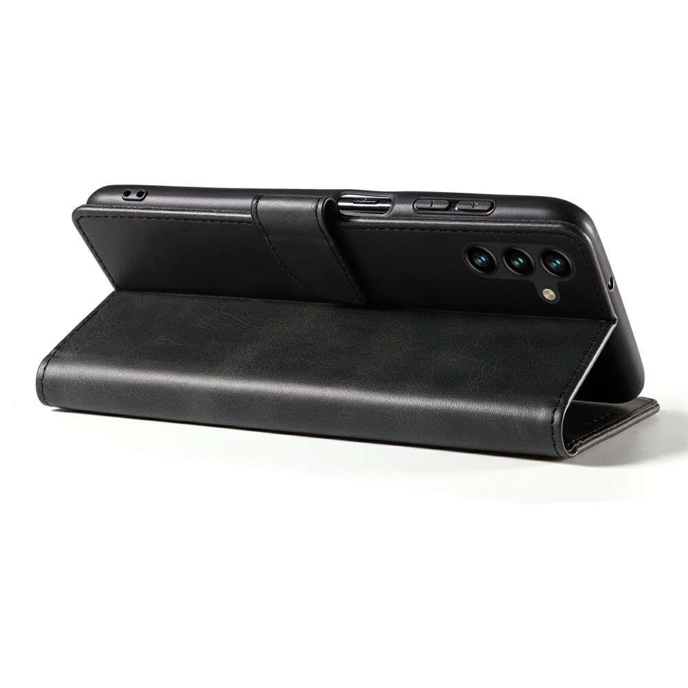  Samsung Galaxy S26 Fodral Läder Svart - Teknikhallen.se