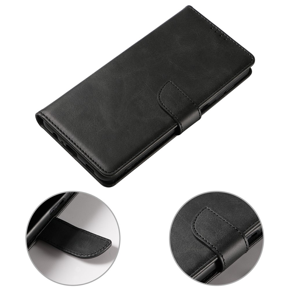  Samsung Galaxy S26 Fodral Läder Svart - Teknikhallen.se