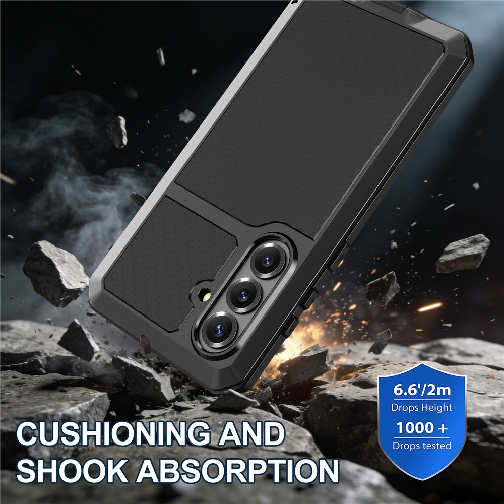  Samsung Galaxy S26 Skal 360 Extreme Shockproof Hybrid Svart - Teknikhallen.se