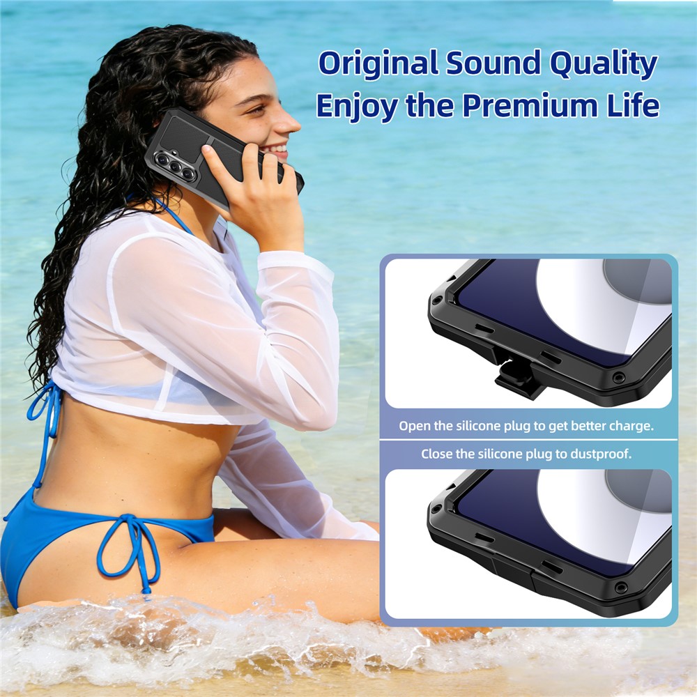  Samsung Galaxy S26 Skal 360 Extreme Shockproof Hybrid Svart - Teknikhallen.se