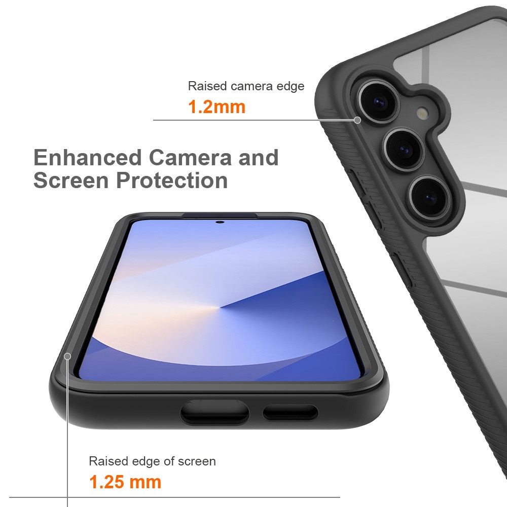  Samsung Galaxy S26 Skal 360 Hybrid Defense Svart - Teknikhallen.se