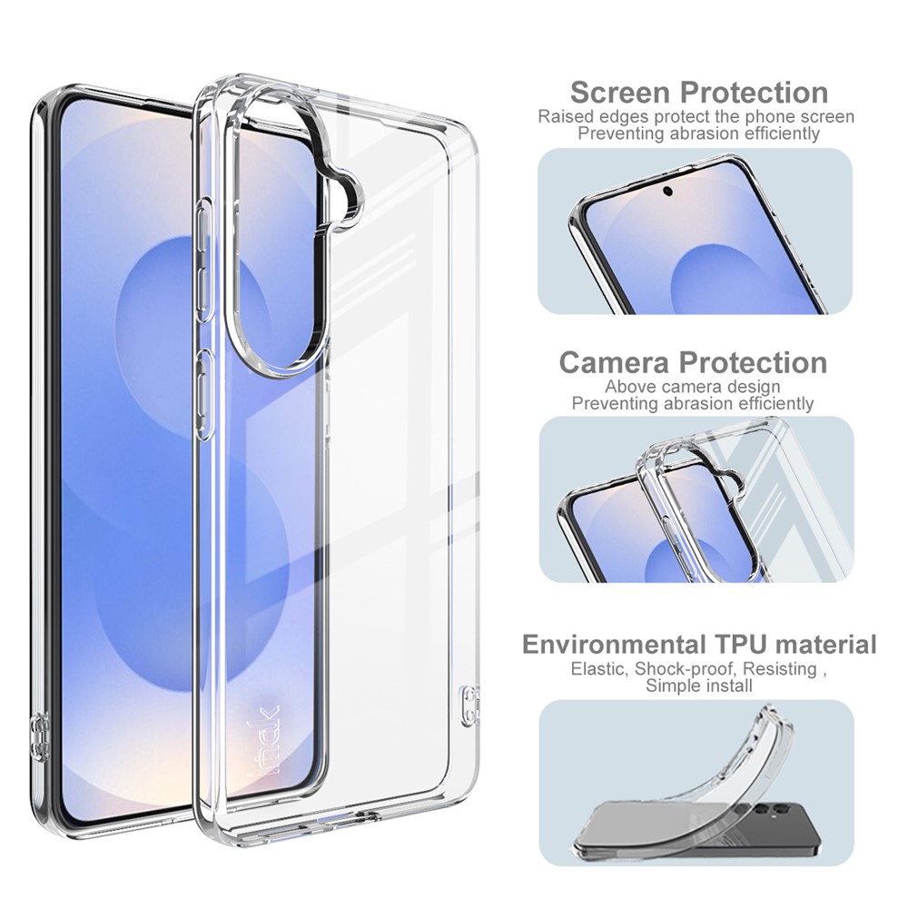 IMAK IMAK Samsung Galaxy S26 Skal Soft TPU Transparent - Teknikhallen.se