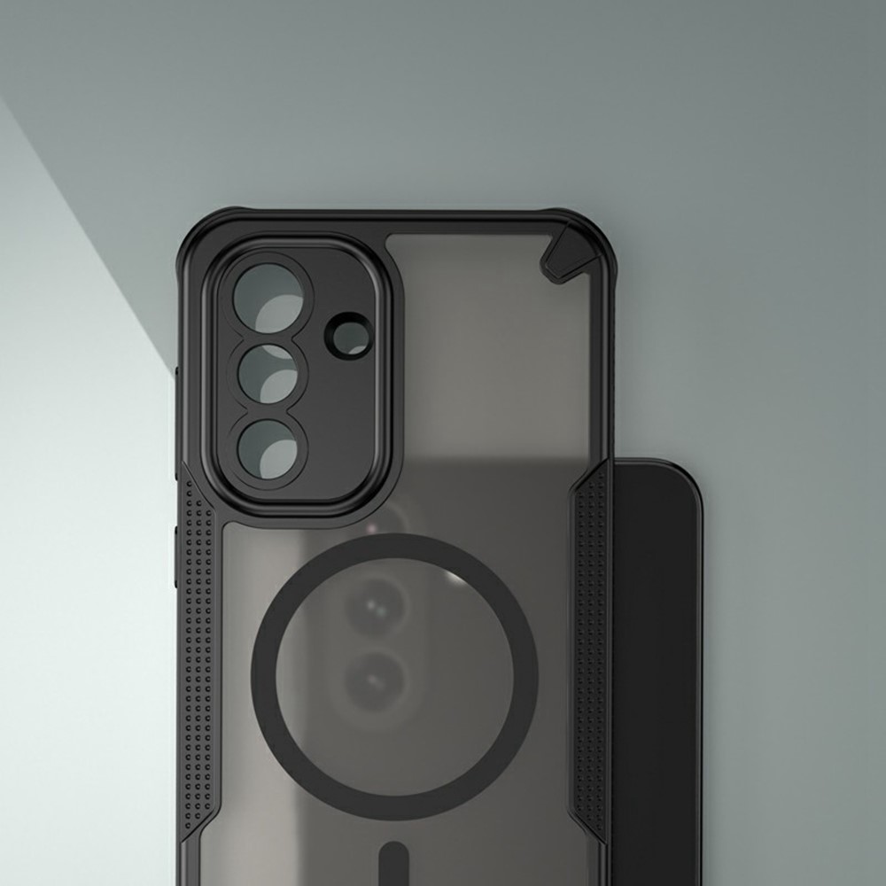  Samsung Galaxy A37 5G Skal MagSafe Hybrid Armor Svart - Teknikhallen.se