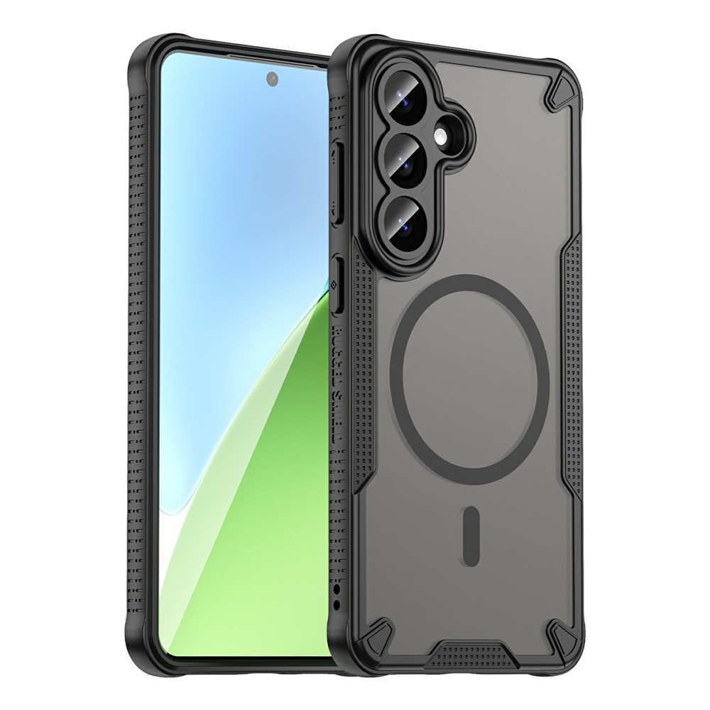  Samsung Galaxy S26 Plus Skal MagSafe Hybrid Armor Svart - Teknikhallen.se