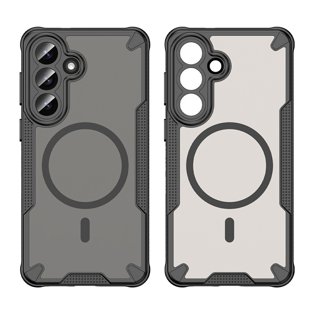  Samsung Galaxy S26 Plus Skal MagSafe Hybrid Armor Svart - Teknikhallen.se