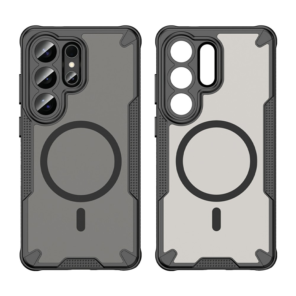  Samsung Galaxy S26 Ultra Skal MagSafe Hybrid Armor Svart - Teknikhallen.se