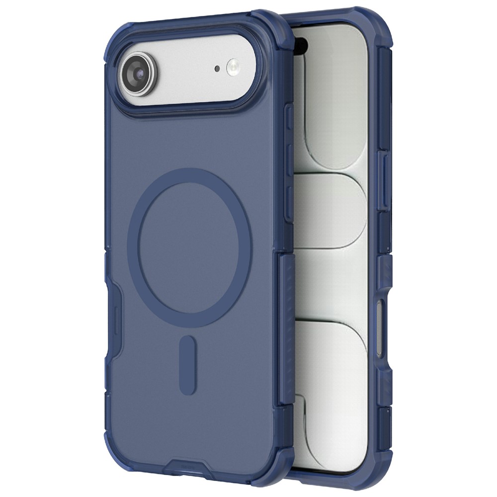  iPhone Air Skal MagSafe Shockproof Hybrid Blå - Teknikhallen.se