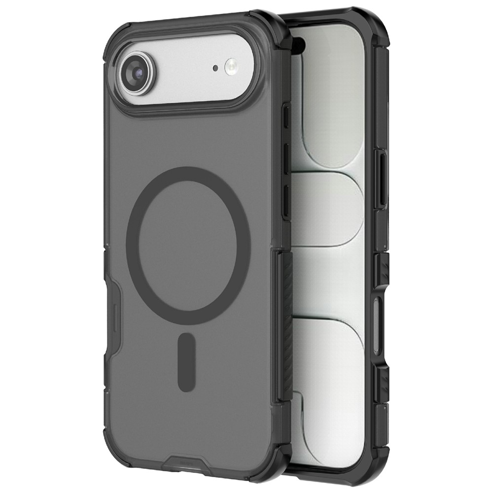  iPhone Air Skal MagSafe Shockproof Hybrid Svart - Teknikhallen.se