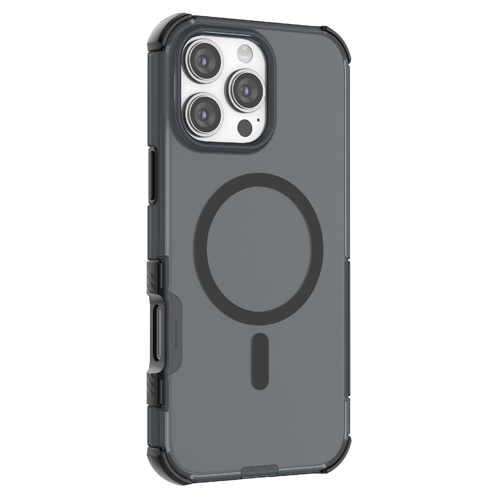  iPhone 16 Pro Max Skal MagSafe Shockproof Hybrid Svart - Teknikhallen.se