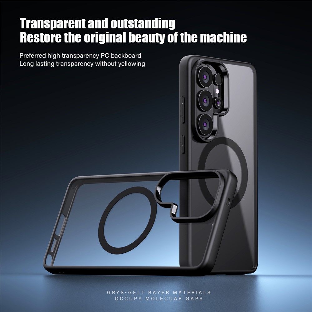  Samsung Galaxy S26 Ultra Skal MagSafe Hybrid Svart - Teknikhallen.se