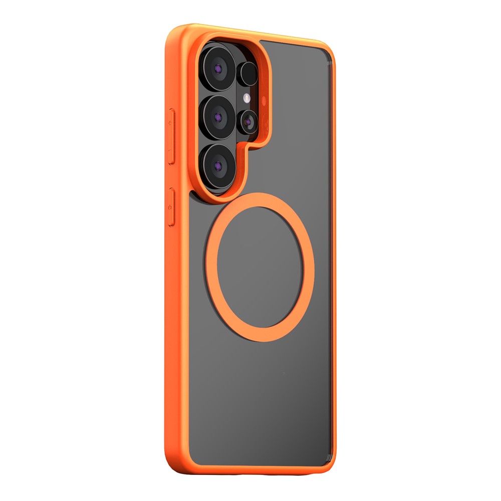  Samsung Galaxy S26 Ultra Skal MagSafe Hybrid Orange - Teknikhallen.se