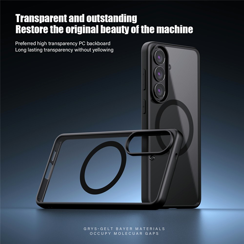  Samsung Galaxy S26 Plus Skal MagSafe Hybrid Svart - Teknikhallen.se