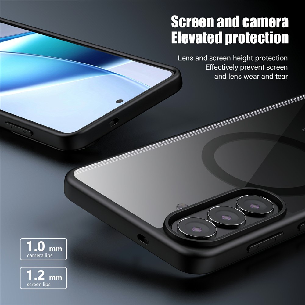  Samsung Galaxy S26 Plus Skal MagSafe Hybrid Svart - Teknikhallen.se