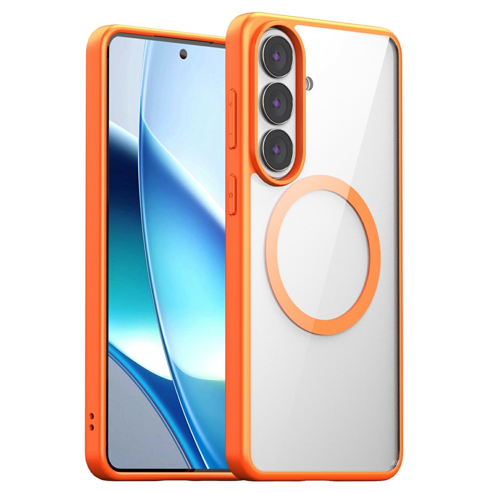  Samsung Galaxy S26 Plus Skal MagSafe Hybrid Orange - Teknikhallen.se