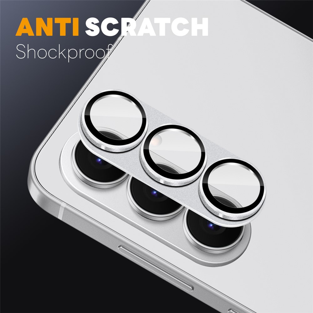 NORTHJO NORTHJO Samsung Galaxy S26 Linsskydd Härdat Glas Silver - Teknikhallen.se