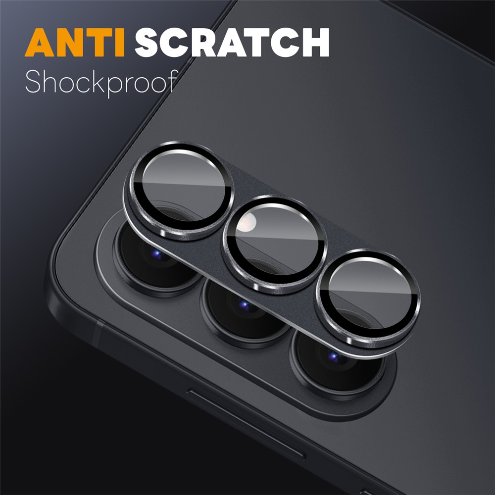 NORTHJO NORTHJO Samsung Galaxy S26 Linsskydd Härdat Glas Svart - Teknikhallen.se