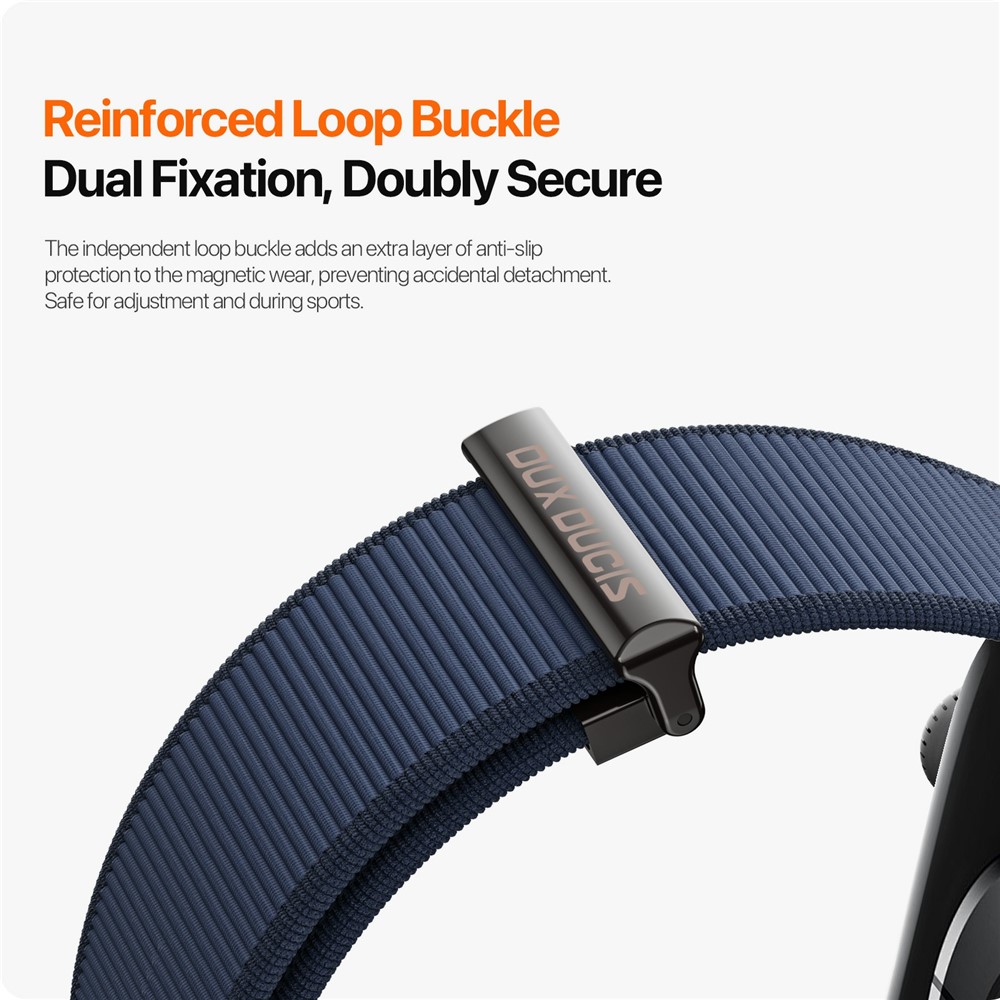 DUX DUCIS DUX DUCIS Apple Watch 42/44/45/46/49 mm Armband Magnetic Strap - Teknikhallen.se