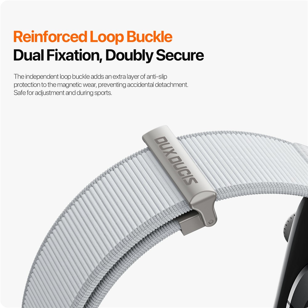 DUX DUCIS DUX DUCIS Apple Watch 42/44/45/46/49 mm Armband Magnetic Strap - Teknikhallen.se