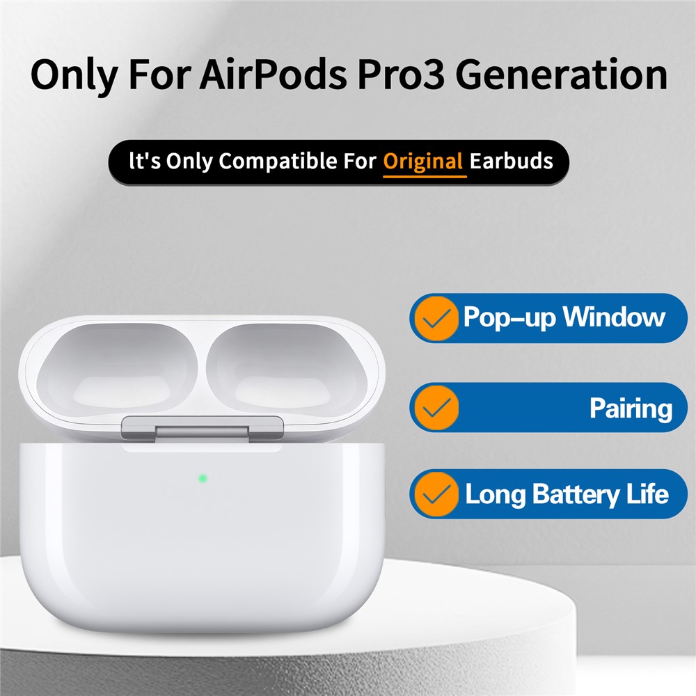  AirPods Pro 3 Trådlöst Laddningsfodral USB-C - Teknikhallen.se