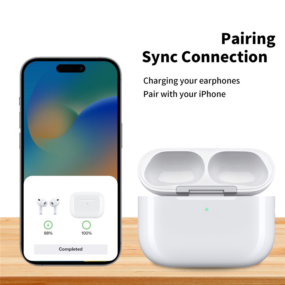  AirPods Pro 3 Trådlöst Laddningsfodral USB-C - Teknikhallen.se