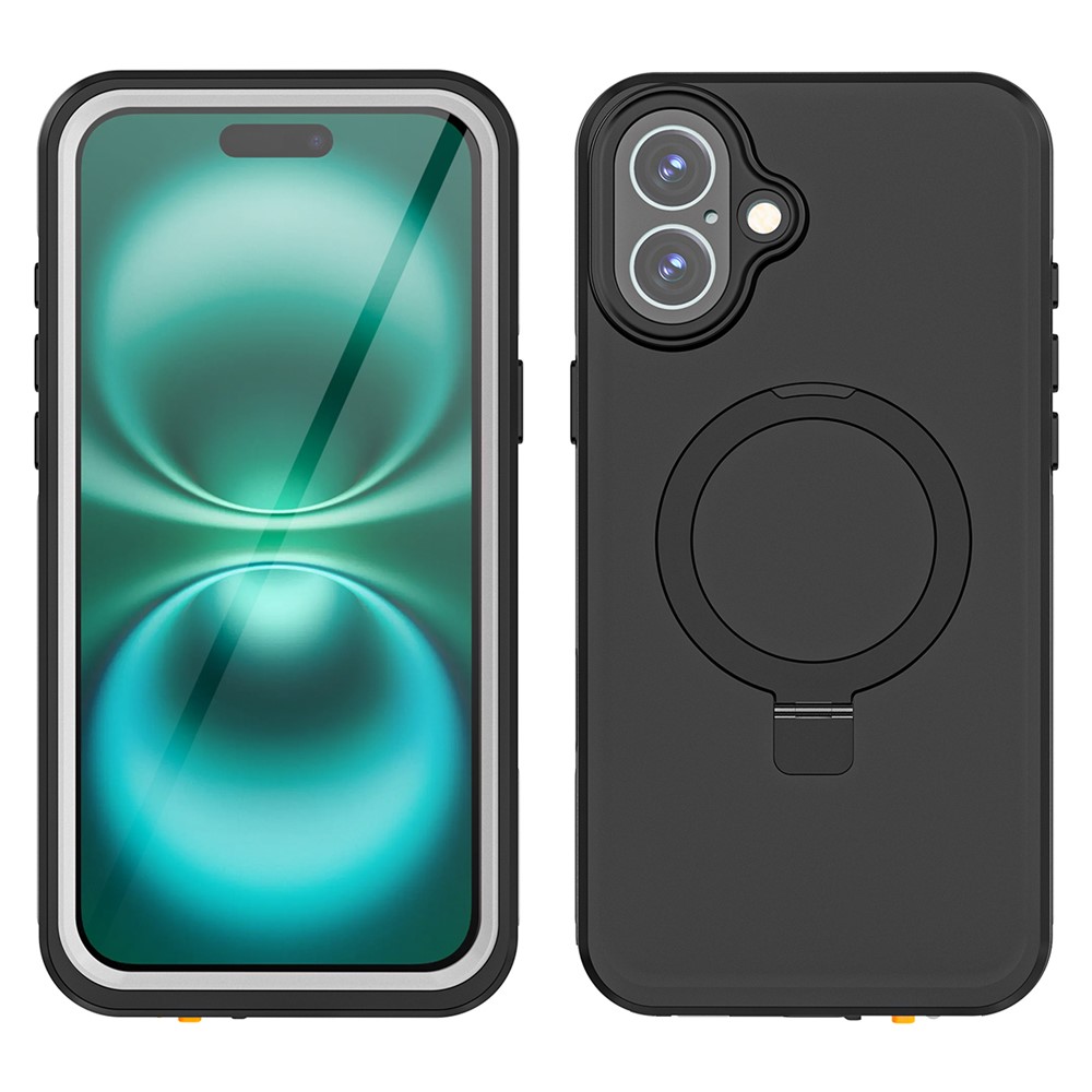 REDPEPPER REDPEPPER iPhone 16 Plus Skal MagSafe Kickstand Vattentät IP68 - Teknikhallen.se