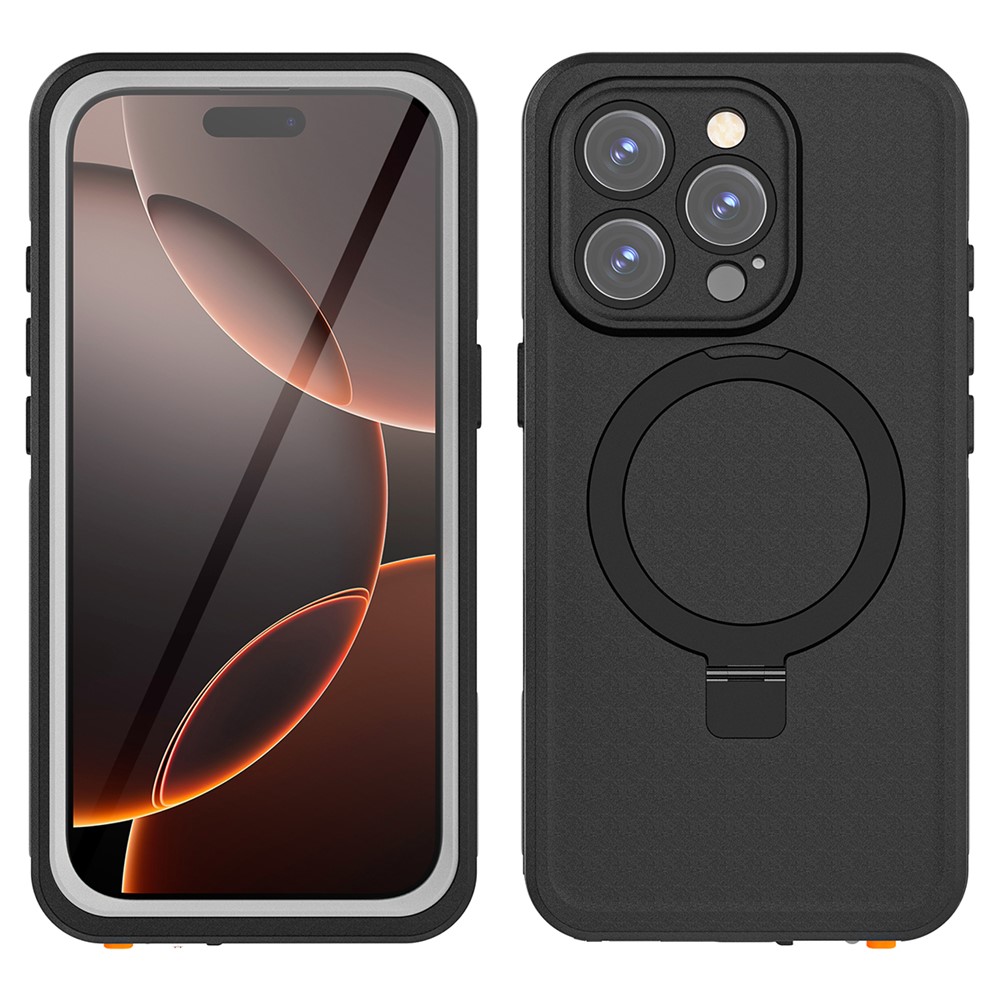 REDPEPPER REDPEPPER iPhone 16 Pro Max Skal MagSafe Kickstand Vattentät IP68 - Teknikhallen.se