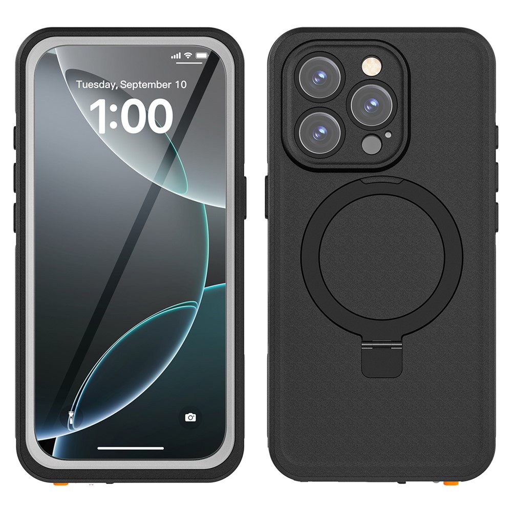 REDPEPPER REDPEPPER iPhone 16 Pro Skal MagSafe Kickstand Vattentät IP68 - Teknikhallen.se